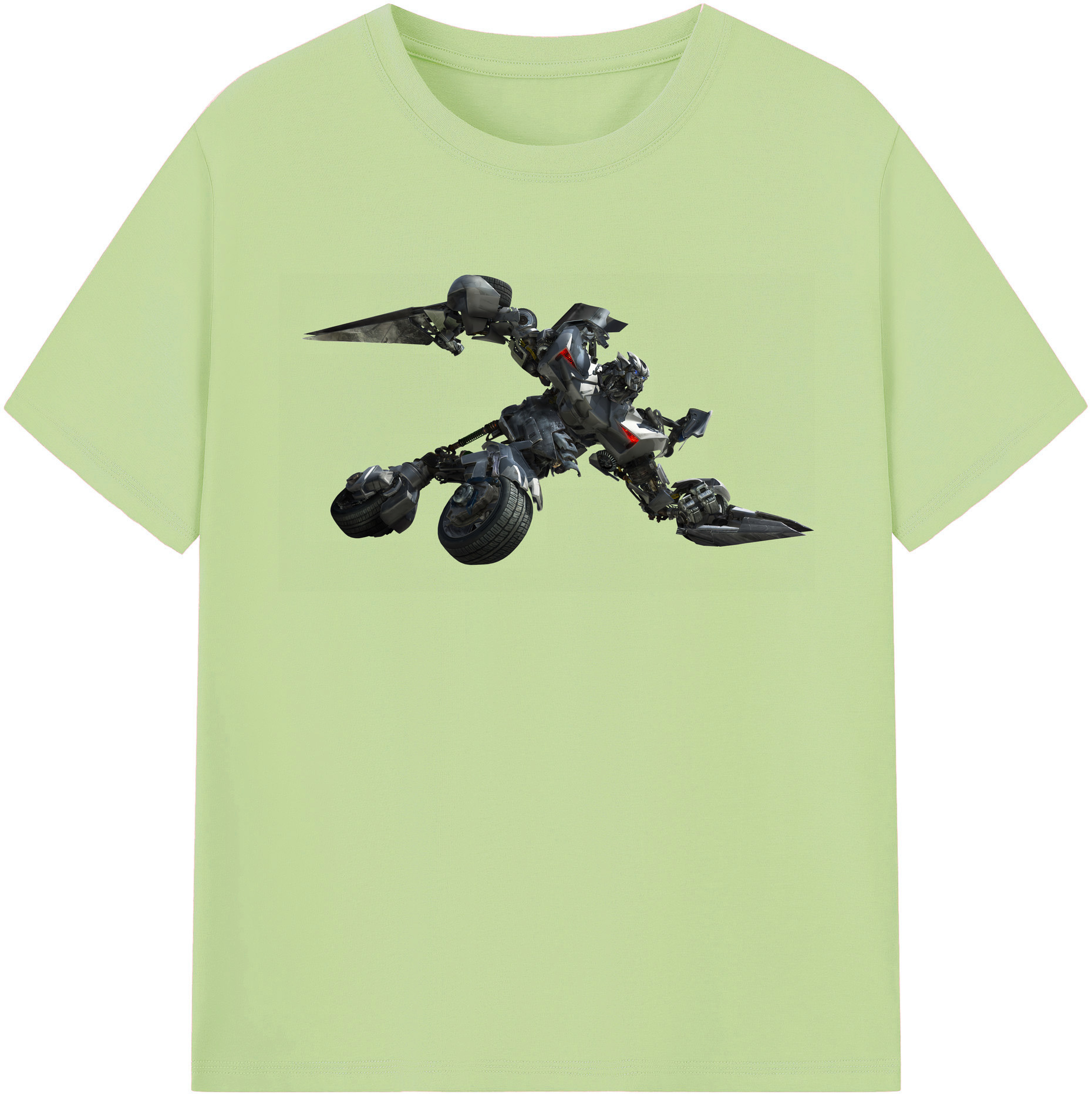 （画像用） Transformers トランスフォーマー 綿100％半袖Tシャツ（フロントプリント）